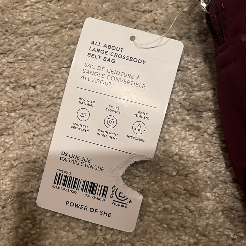 NWT Athleta crossbody bag. - Picture 3 of 4